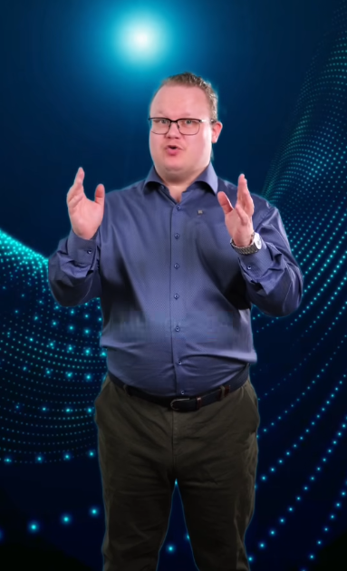 Kuvakaappaus Digitointikeskus.fi:n mainosvideosta